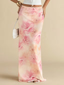 Aria | Bloemen maxi rok