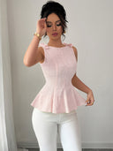 Diana | Tanktop met strikbandjes