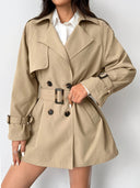Penelope | Dubbelrijige trenchcoat