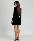 Ophelia | Mini-jurk met lange mouwen