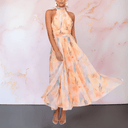 Vivian | Halternek maxi-jurk
