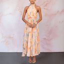 Vivian | Halternek maxi-jurk